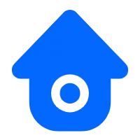 Blue House Icon - PNG Images