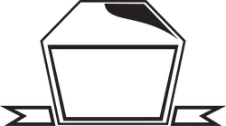 Black Pentagon Logo - pentagon - PNG
