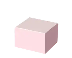 Cube - pink - High Resolution PNG