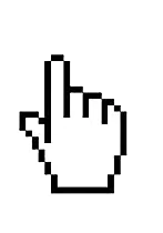 Mouse Pointer - pixel - arrow - Transparent Layer PNG