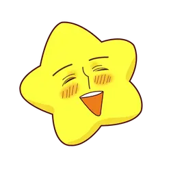 Smiling Star - smile - emoji - PNG Images