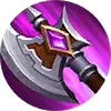 Amethyst Axe - weapon - No Watermark PNG