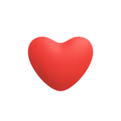 Red Heart Balloon - gift - No Watermark PNG