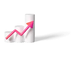 Bar Chart - growth - Transparent Layer PNG