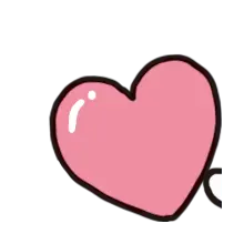 Pink Heart Emoji - Transparent Background PNG