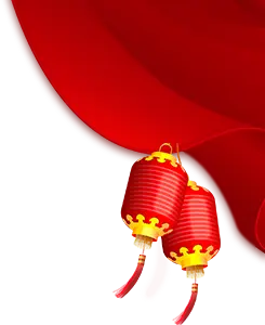 Lantern - red - decoration - Lossless PNG