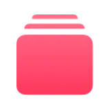 Pink Folder - No Background PNG