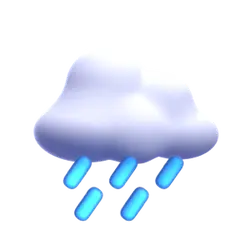 Rain Cloud - icon - emoji - Free Download PNG