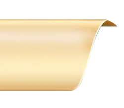Gold Scroll - gold - High Download Count PNG