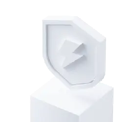 Lightning Shield - shield - Transparent Layer PNG