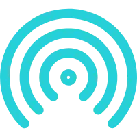 Blue Signal Waves - signal - PNG Images