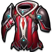 Red and White Armor - red - High Resolution PNG