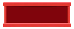 Red Wooden Frame - decoration - Transparent Layer PNG