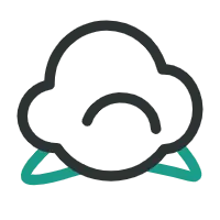 Cloud - cartoon - Curated PNG
