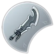 Curved Blade - weapon - sharp - Transparent Background PNG