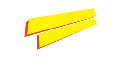 Yellow Arrow - logo - Transparent Layer PNG