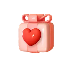 Heart Gift Box - Free for Commercial Use PNG