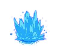 Blue Crystal Flower - magic - Free Download PNG