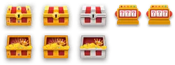 Treasure Chest - crown - Curated PNG