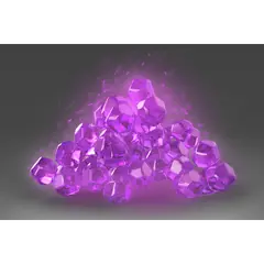 Amethyst Ore - gemstone - Transparent Background PNG
