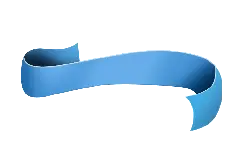 Blue Ribbon - design element - Free Download PNG