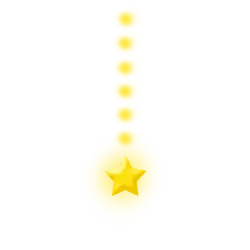 Yellow Star - night sky - Free Download PNG