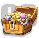 Treasure Chest - keyhole - High Resolution PNG