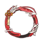 Red Flower Wreath - red - High Resolution PNG