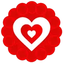 Heart Flower Ring - heart shape - PNG Images