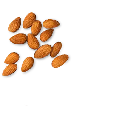 Almond - snack - nut - No Background PNG