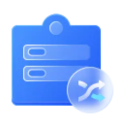 Blue Folder - office - tool - No Background PNG