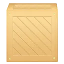 Wooden Box - packaging - transportation - No Background PNG