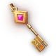 Gold Key Pendant - jewelry - PNG Images