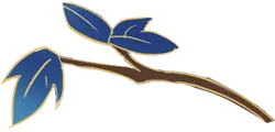 Blue Leaves and Branch - leaves - Free Download PNG