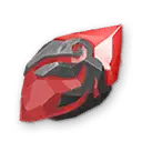 Red Crystal - red - High Resolution PNG