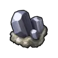 Amethyst Cluster - mineral - gemstone - Transparent Background PNG