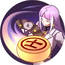 Purple-haired Girl with Magic Book - magic - Free Download PNG
