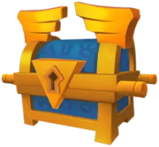 Chest - lock - blue - Free PNG