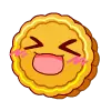 Smiling Cookie - pink - Free Download PNG