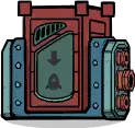Robot - vintage - No Background PNG