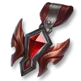 Blood Badge - red - High Resolution PNG