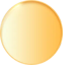 Yellow Circle Object - shape - Free PNG