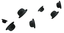 Rotating Top Hats - rotating - PNG