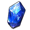 Blue Crystal - mineral - High Resolution PNG