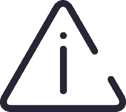 Warning Sign - hint - Transparent Background PNG