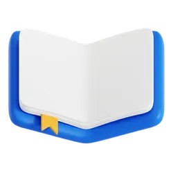 Blue Book - notebook - No Background PNG