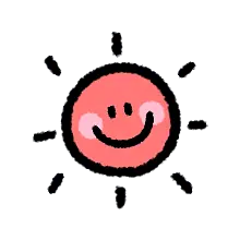 Smiling Face - simple - cute - Transparent Background PNG