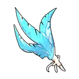 Ice Blue Feather - ice - PNG