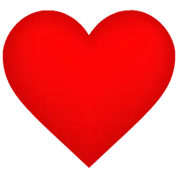 Red Heart - symbol - Lossless PNG