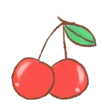 Cherry - sweet - shiny - Transparent Background PNG